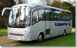 Stansetd Airport coach hire - new addition to fleet. Click for zoomed image.